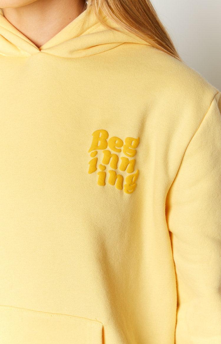 Beginning Yellow Snuggle Bubble Hoodie Product Image