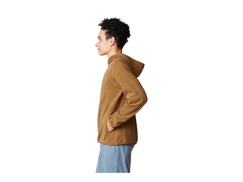 Mountain Hardwear Microchill Hoody (Golden Brown Heather) Men's Sweatshirt Product Image