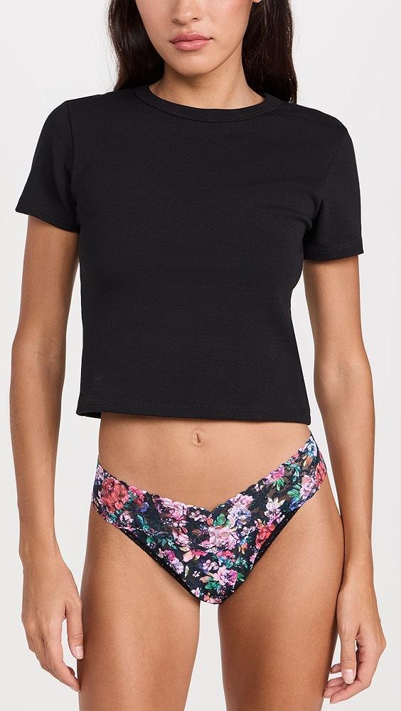 Hanky Panky Printed Signature Lace Original Rise Thong | Shopbop Product Image