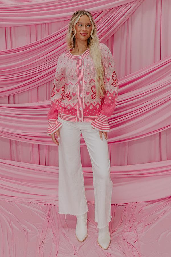 Coquette Charm Knit Sweater Product Image