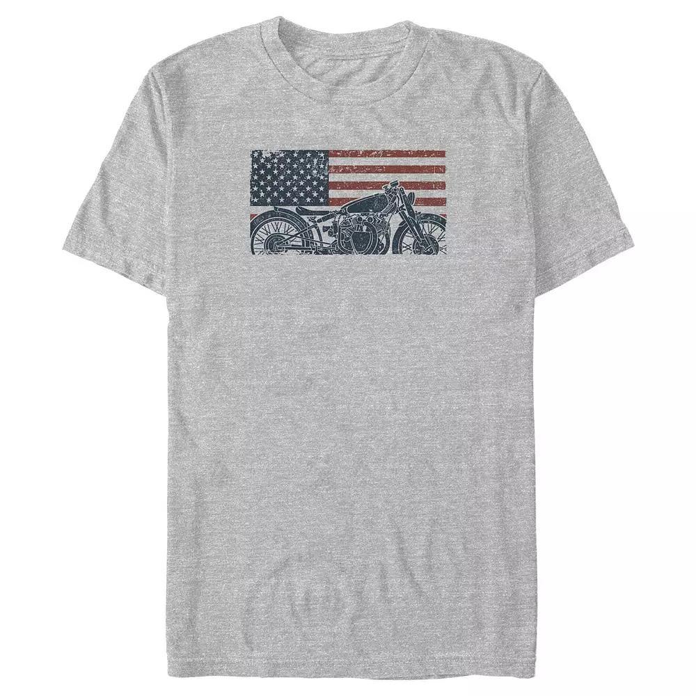 Big & Tall USA Chopper Graphic Tee, Men's,  Product Image