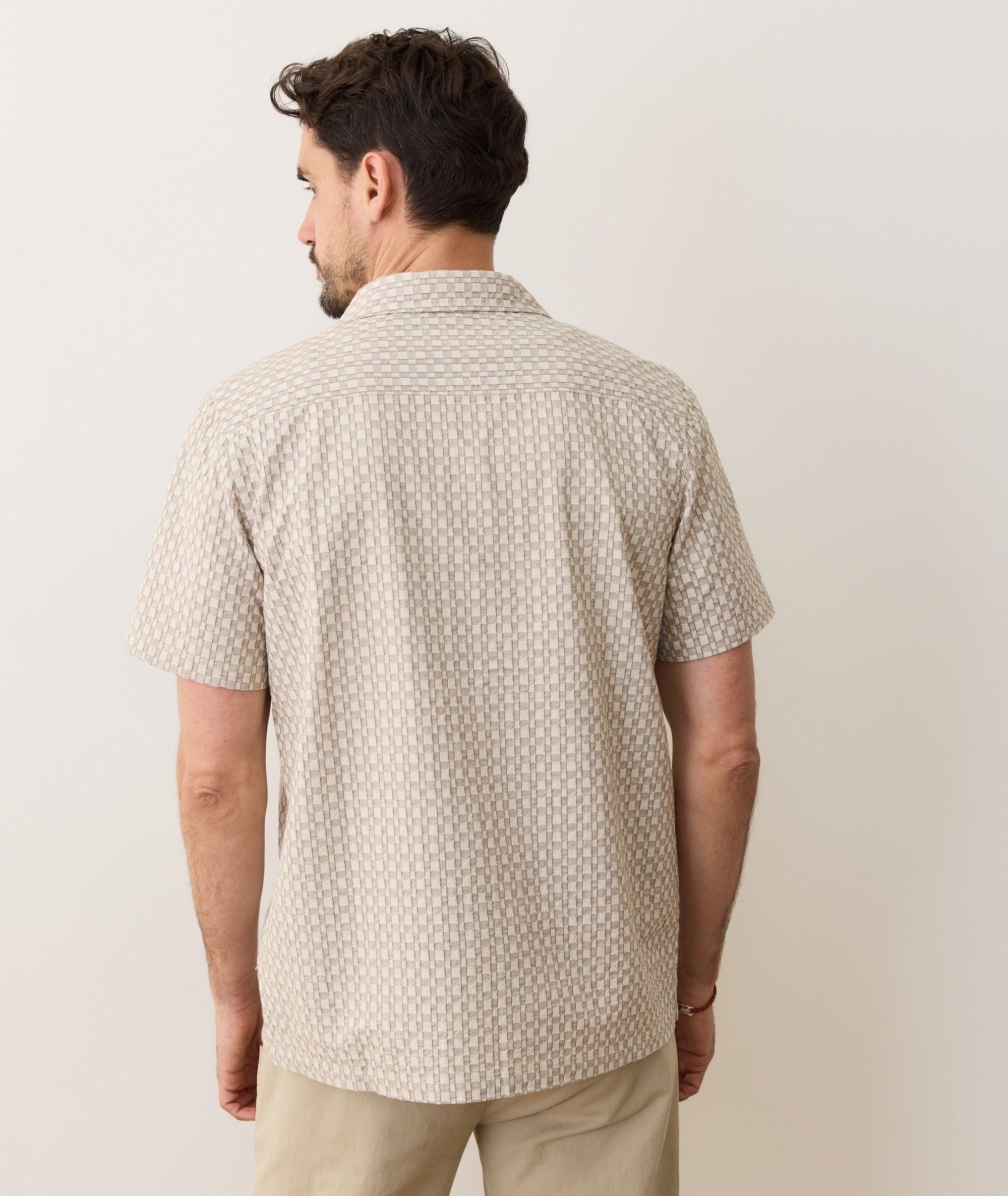 Landon Checkered Resort Shirt Product Image