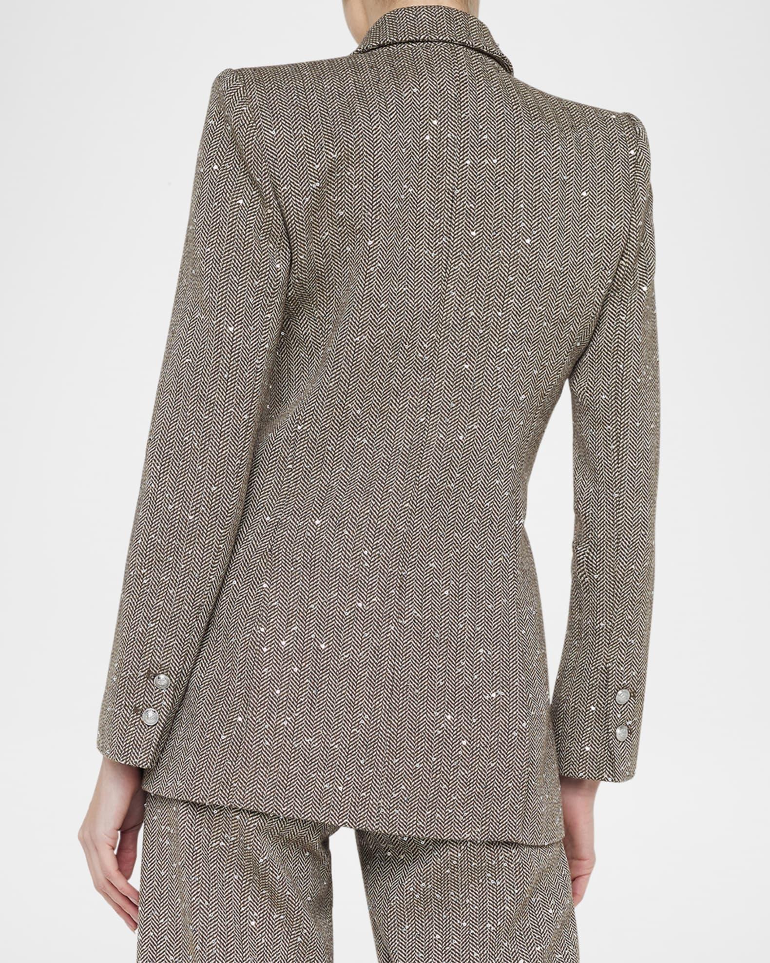 Sheila Structured Chevron Blazer Product Image