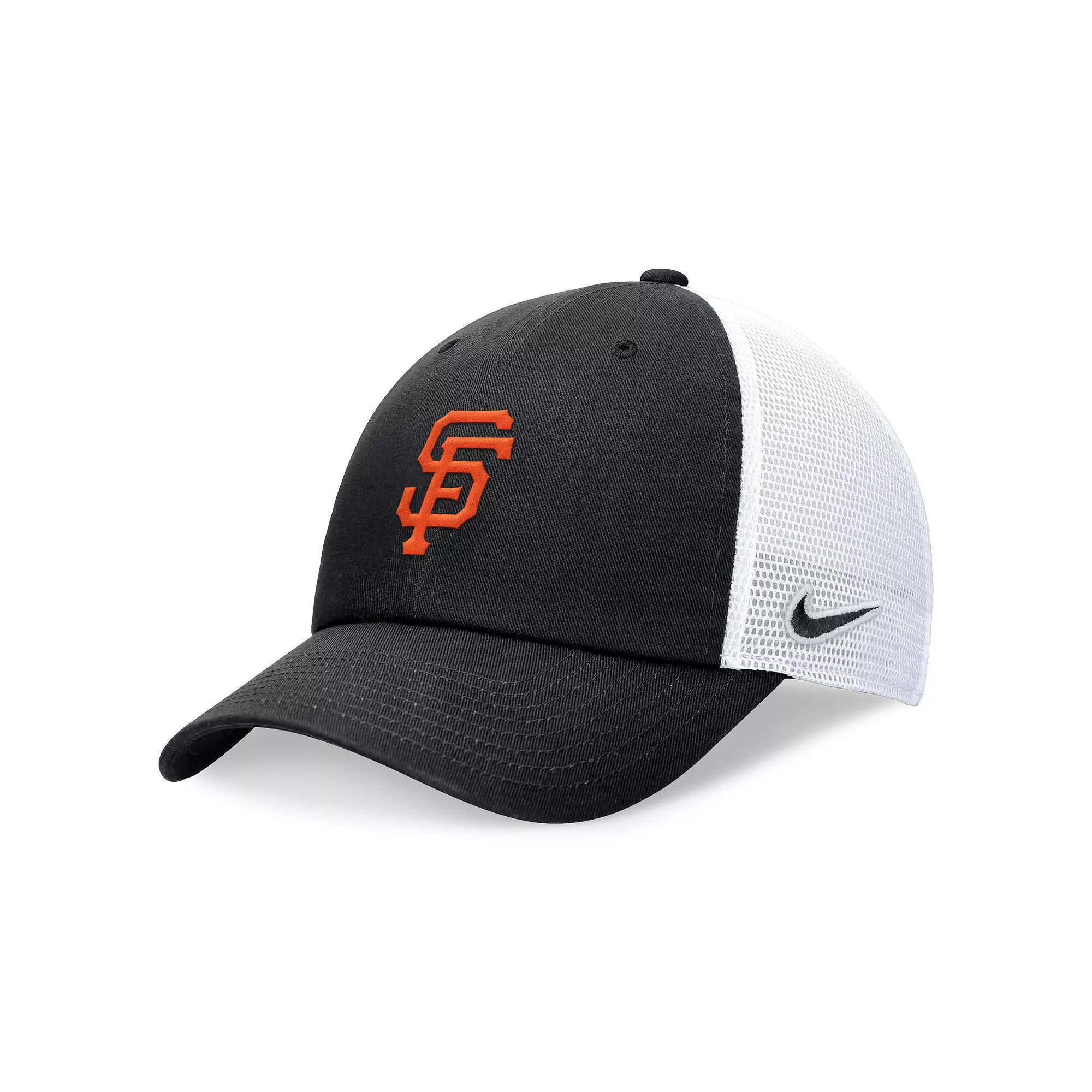 Men's Nike Navy Detroit Tigers Evergreen Wordmark Trucker Adjustable Hat, Size: Medium/Large, Blue Product Image