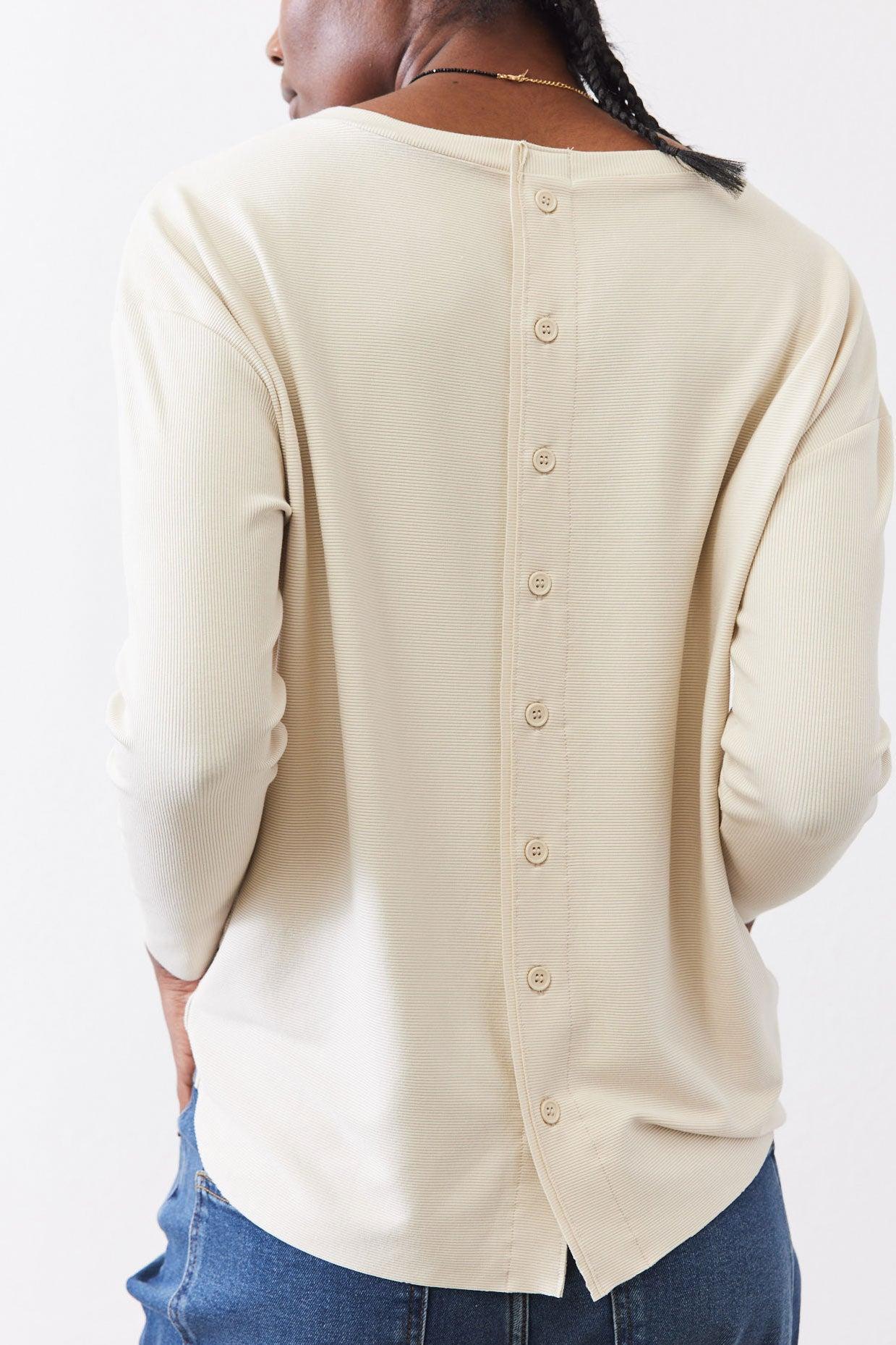 Essential Top With Buttons in the Back Product Image