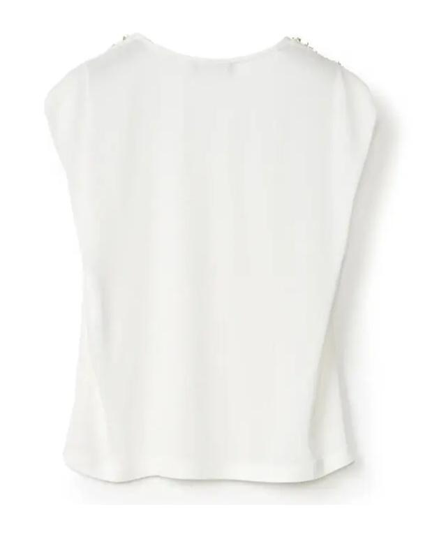 FABIANA FILIPPI Short-sleeved T-shirt In White Product Image