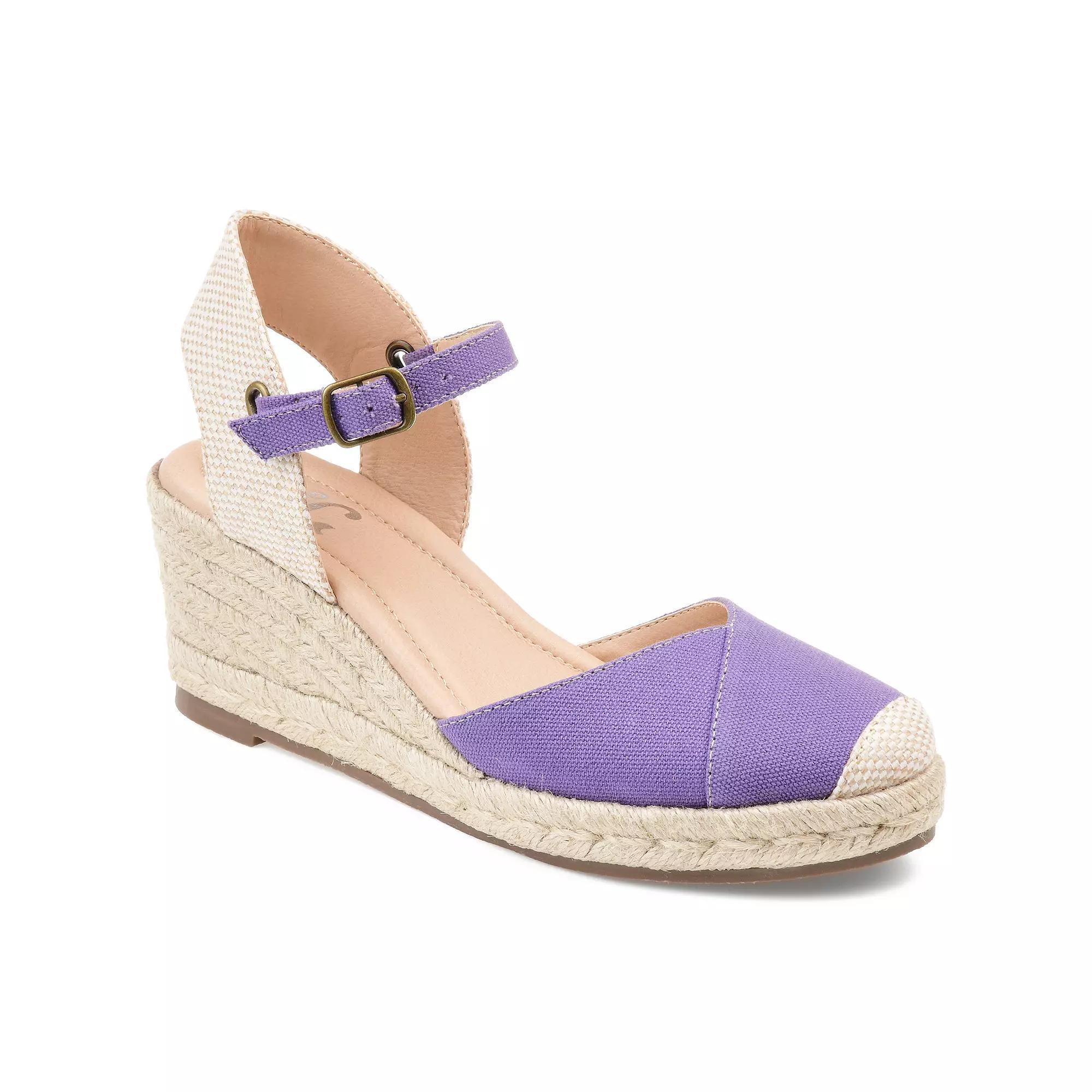 Journee Ashlyn Women's Wedges, Size: 9, Purple Product Image