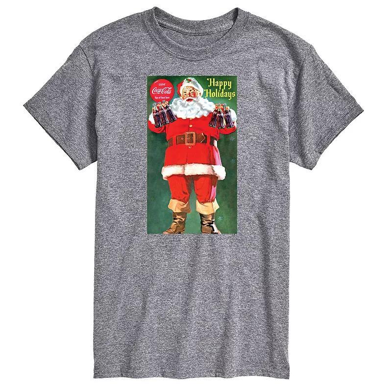 Mens CocaCola Vintage Santa Tee Product Image