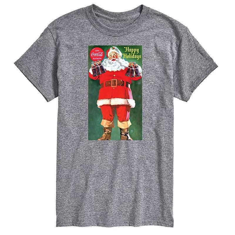 Mens CocaCola Vintage Santa Tee Product Image