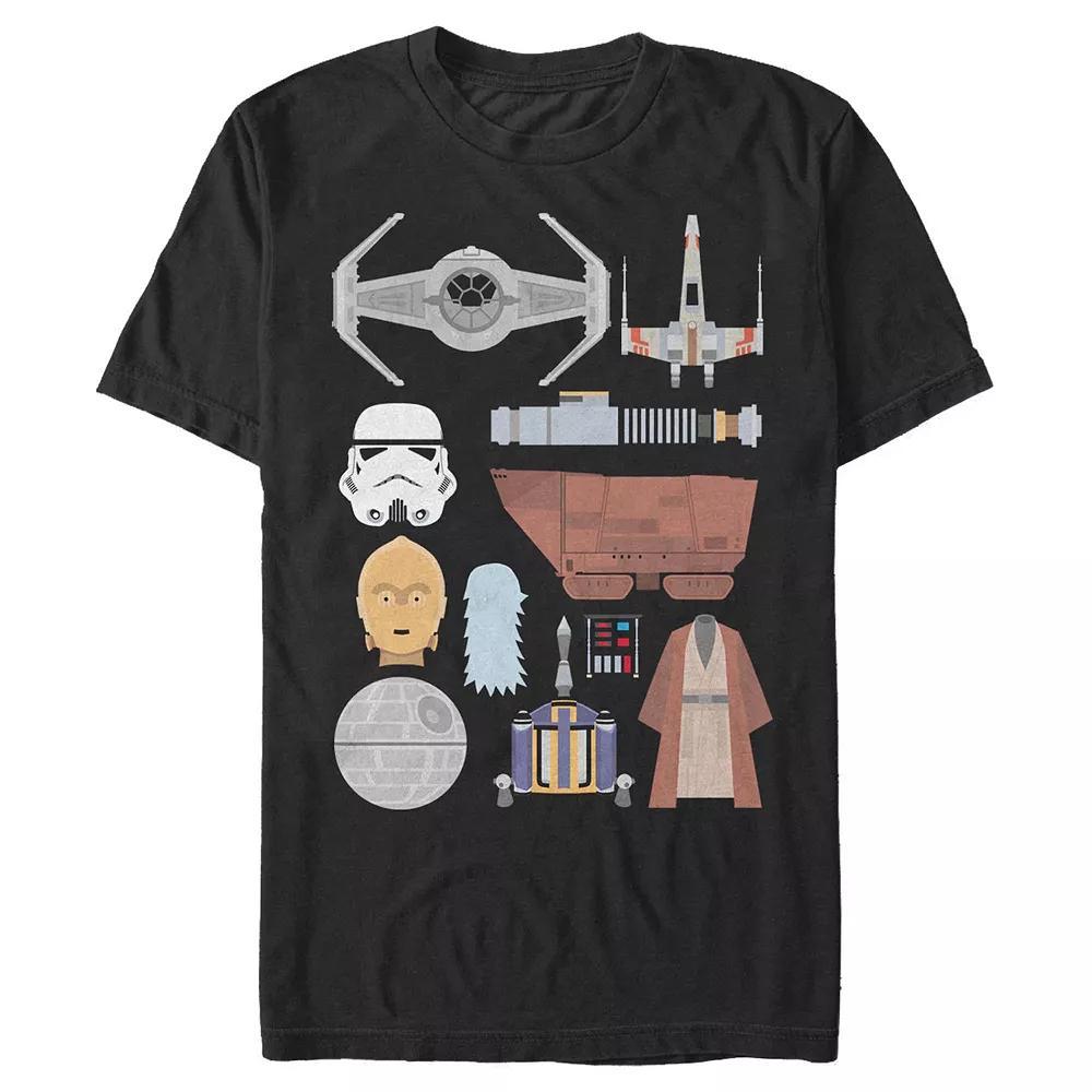Mens Star Wars Classic Trilogy Essentials Tee, Men's,  Product Image