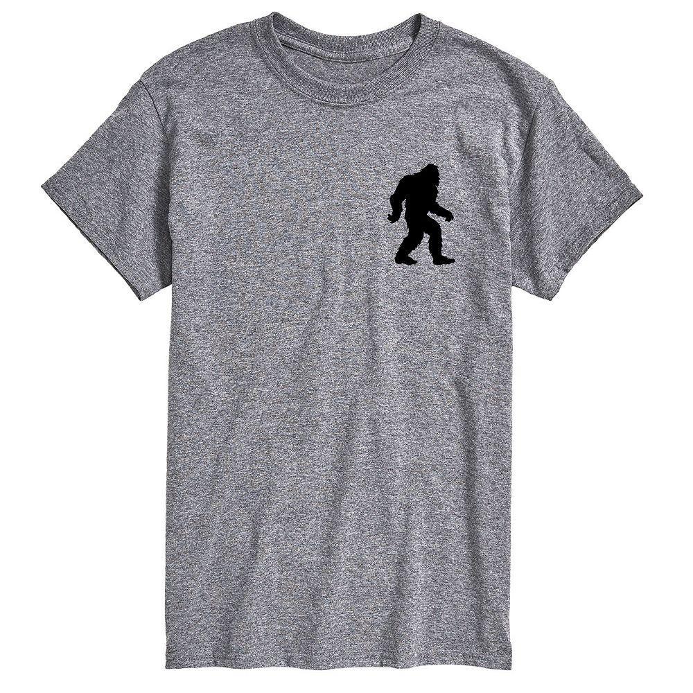Men's Sasquatch Silhouette Graphic Tee,  Product Image