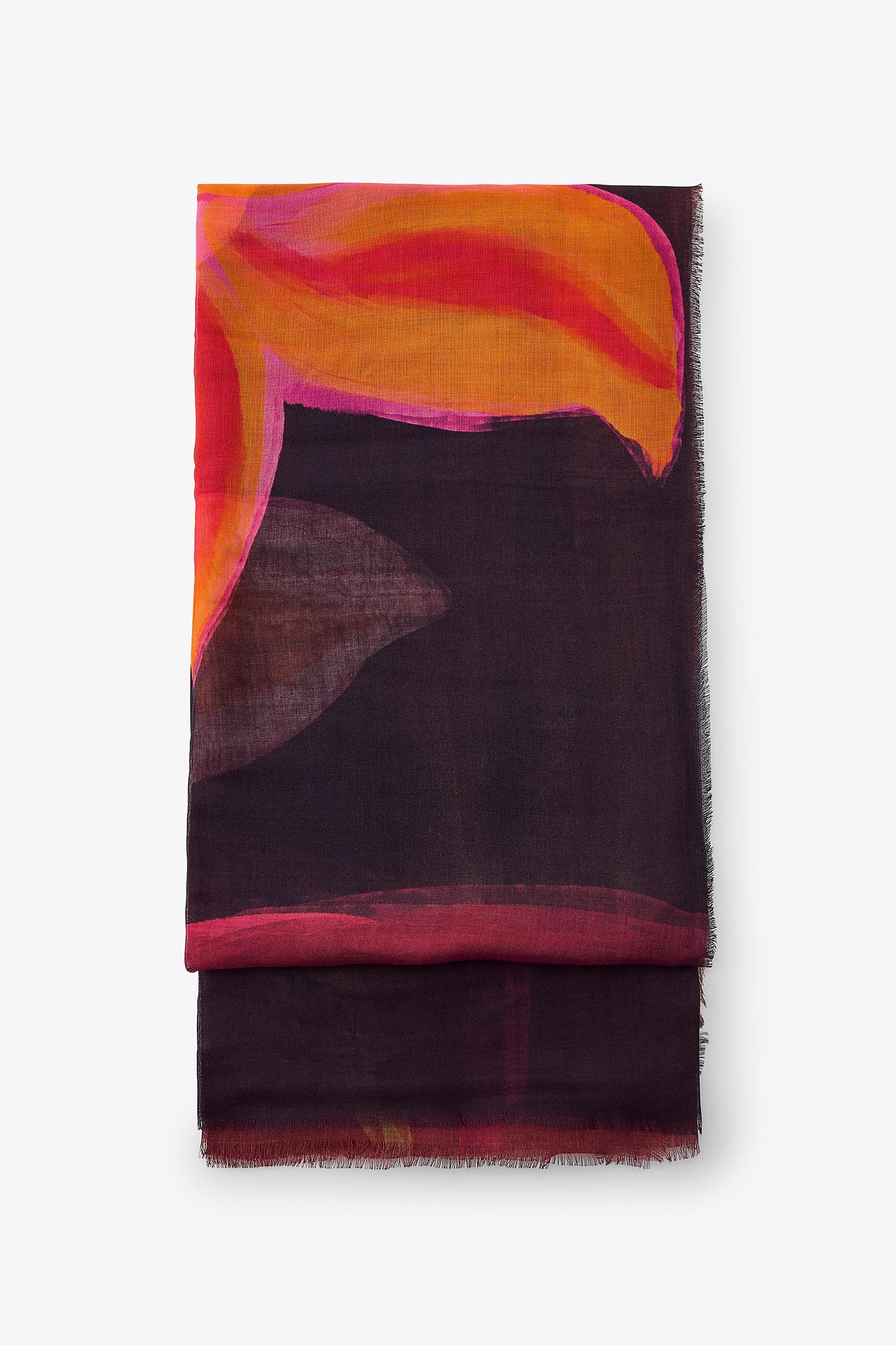 MODAL PRINT SCARF Product Image