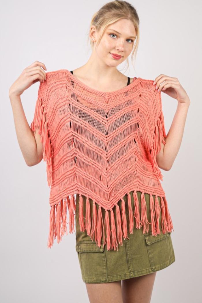 Fringe Detail Sweater Product Image