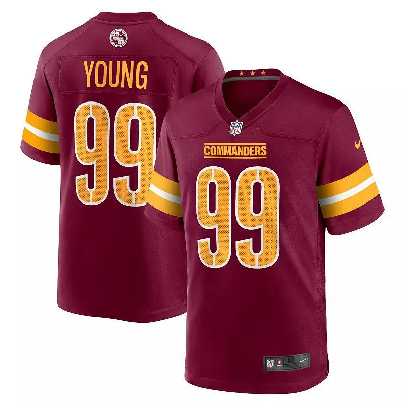 Men's Nike Chase Young Burgundy Washington Commanders Game Jersey, Size: Medium, Wft Med Re Product Image