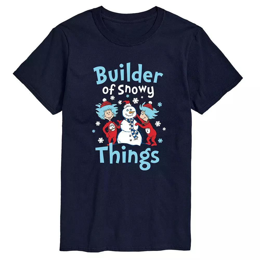 Men's Dr. Seuss Builder of Snowy Things Tee,  Product Image