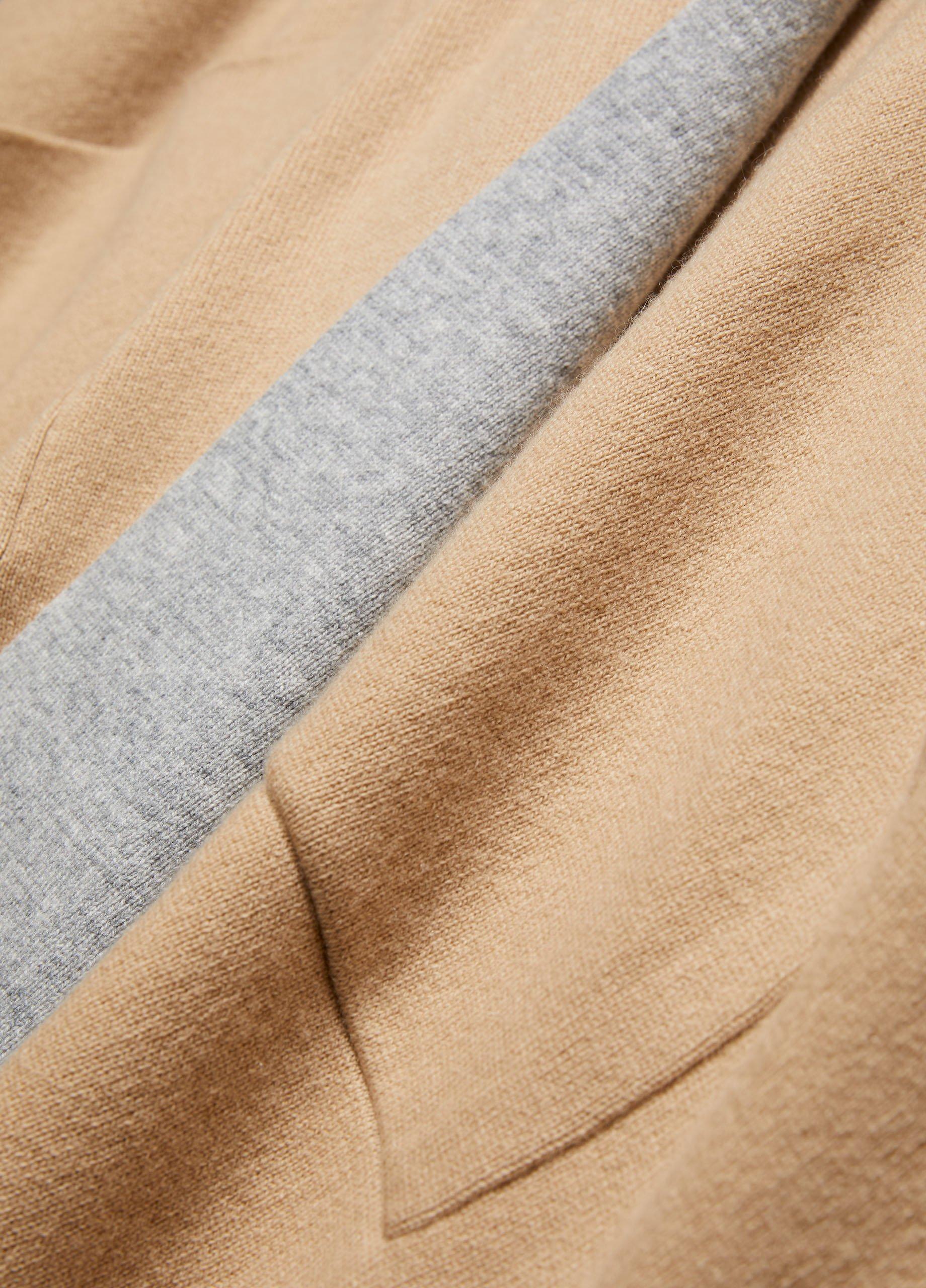 Wool and Cashmere Double-Face Cape Product Image