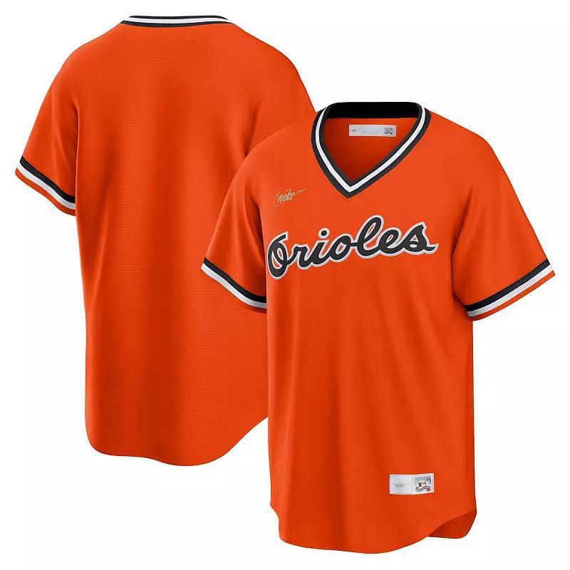 Men's Nike Orange Baltimore Orioles Alternate Cooperstown Collection Team Jersey,  Product Image