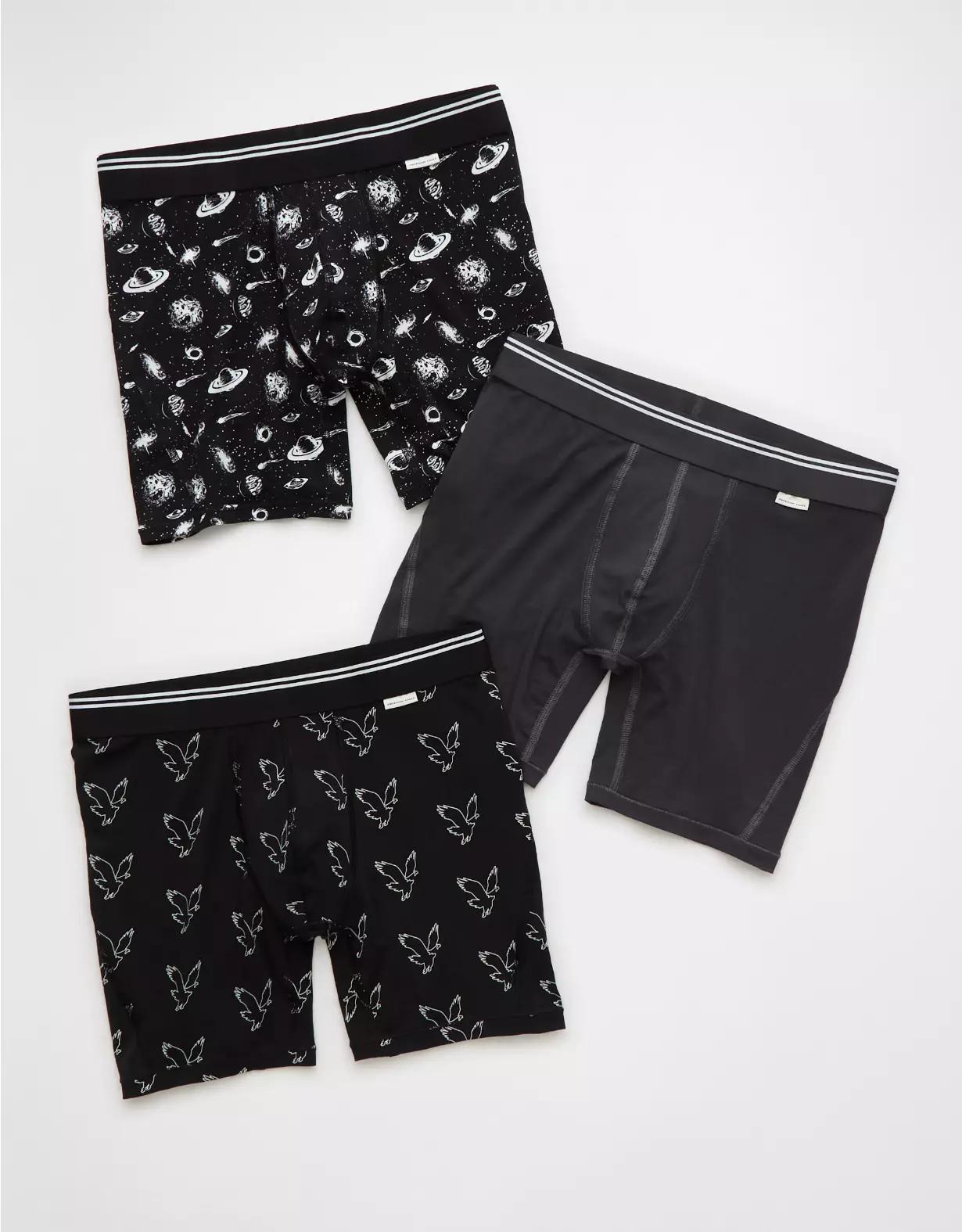 AEO Men's 6" Ultra Soft Boxer Brief 3-Pack Product Image