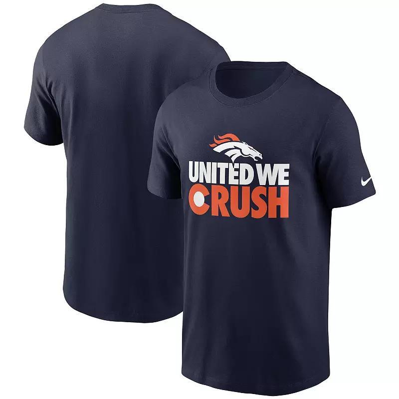 Men's Nike Navy Denver Broncos Hometown Collection Crush T-Shirt,  Product Image