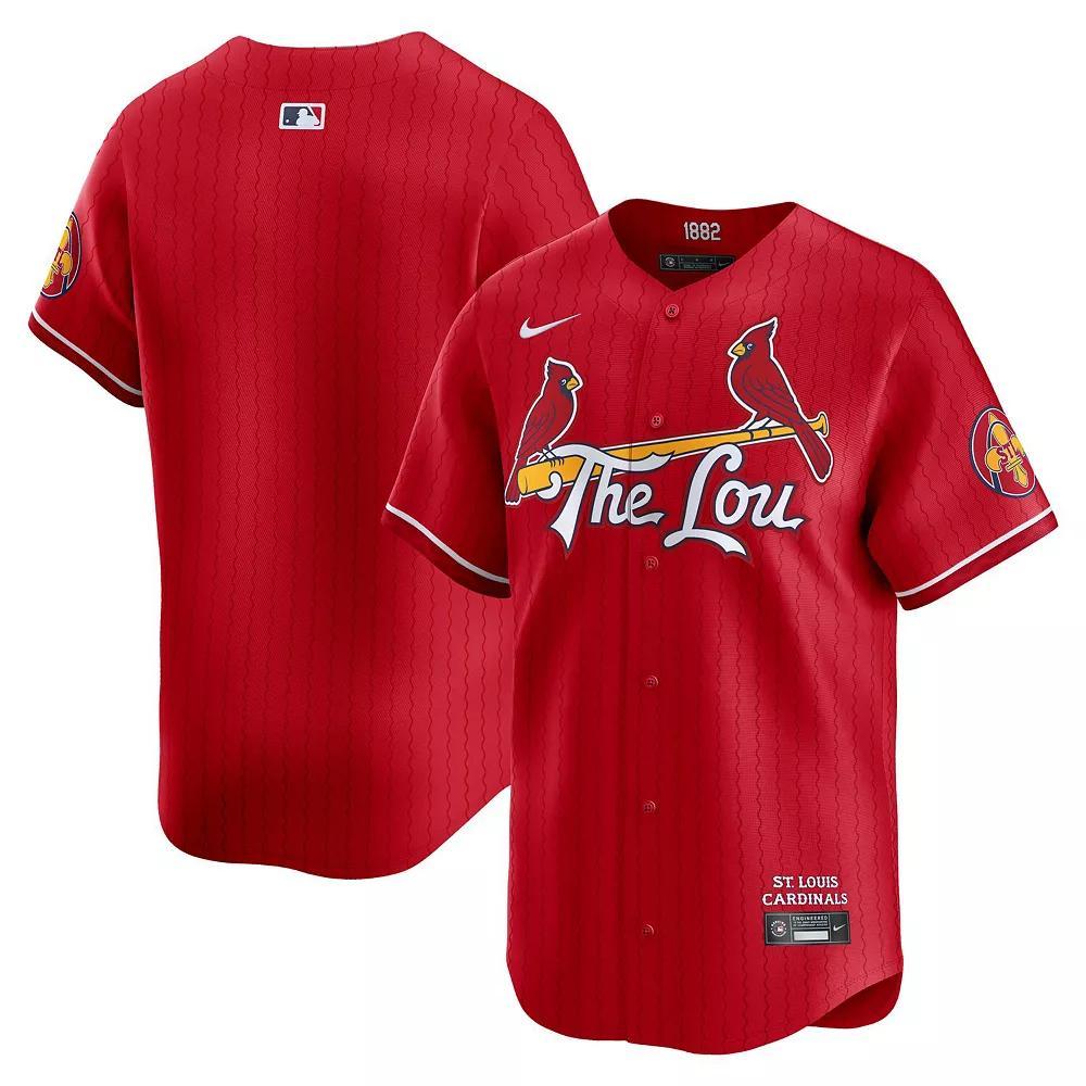 Men's Nike Red St. Louis Cardinals City Connect Limited Jersey,  Product Image