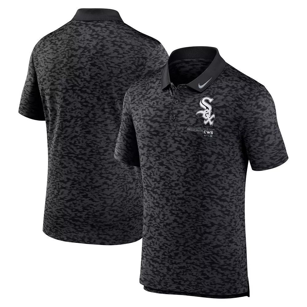 Men's Nike Black Chicago White Sox Next Level Polo,  Product Image