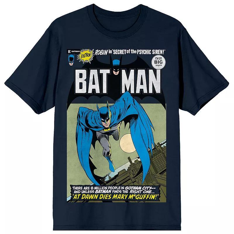 Men's Batman Leaping Into Action Retro Graphic Tee,  Product Image
