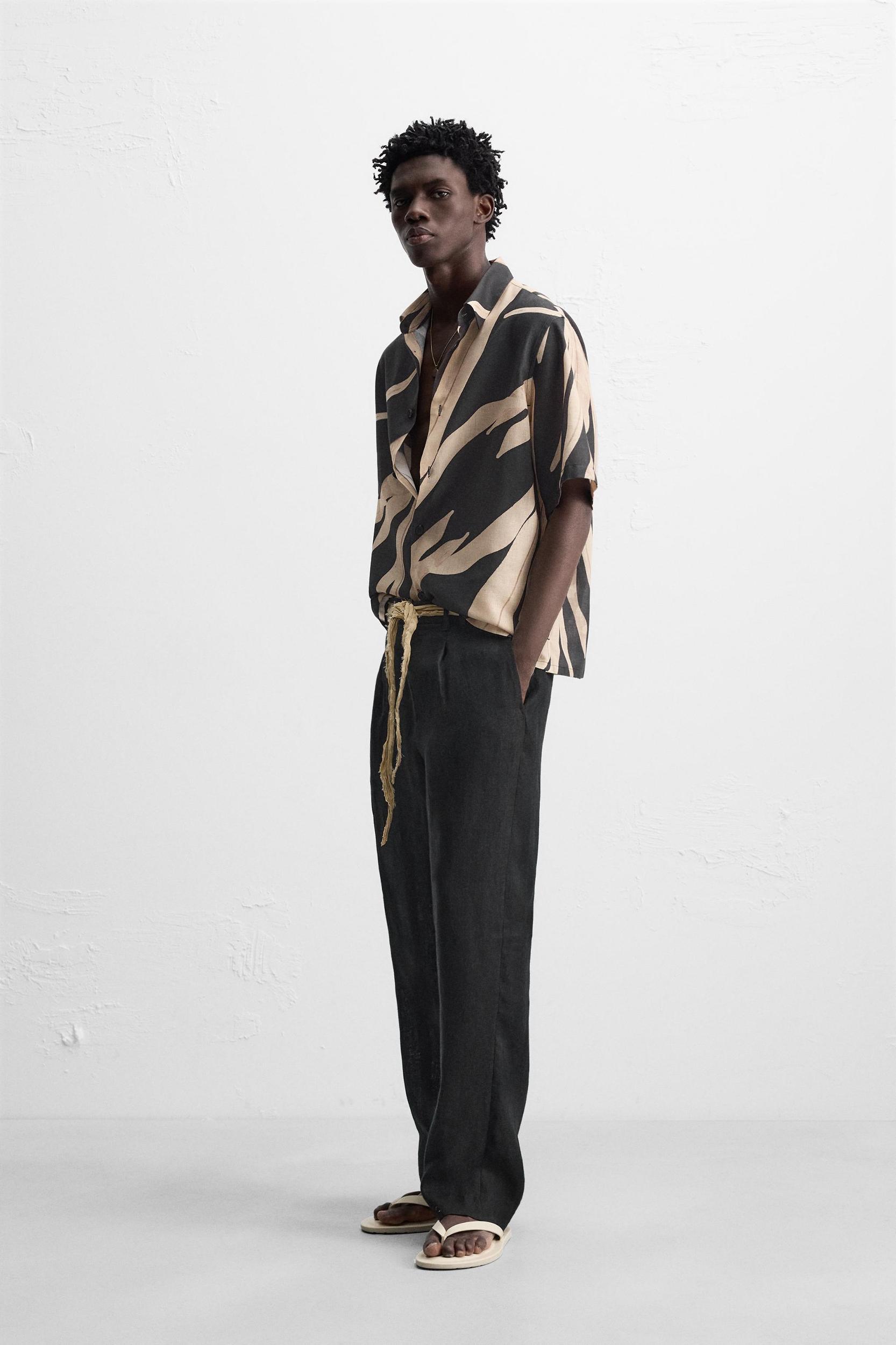 LEAF PRINT SHIRT Product Image