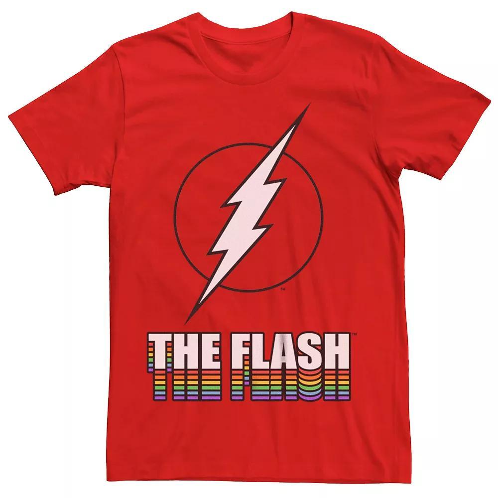 Men's DC Comics The Flash Drop Shadow Logo Graphic Tee,  Product Image