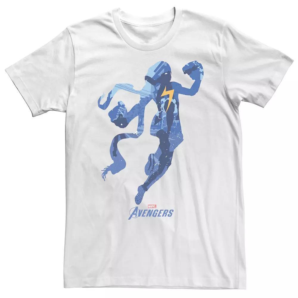 Men's Marvel Avengers Ms Marvel Silhouette Fill Tee,  Product Image