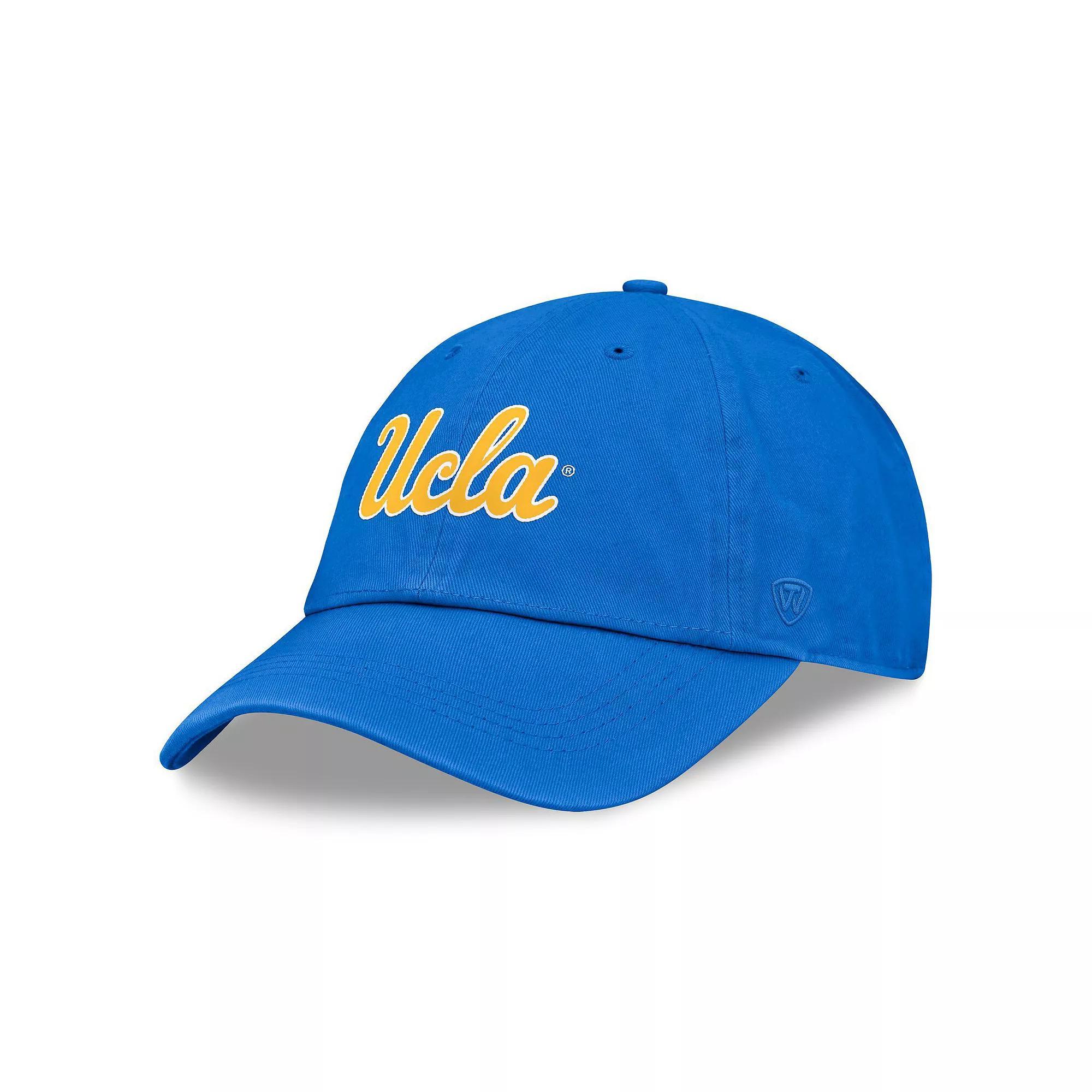 Men's Top of the World Blue UCLA Bruins Team Logo Washed Adjustable Hat Product Image