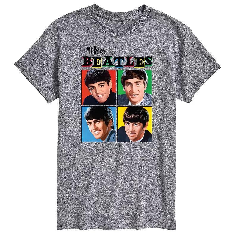 Mens The Beatles Color Box Graphic Tee Product Image