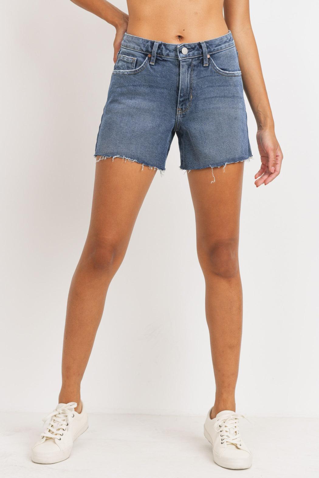 High Rise Scissor Cut Short Product Image