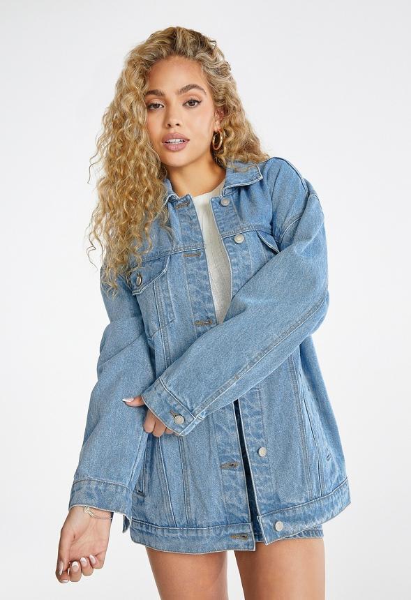Ultra Oversized Denim Jacket Product Image