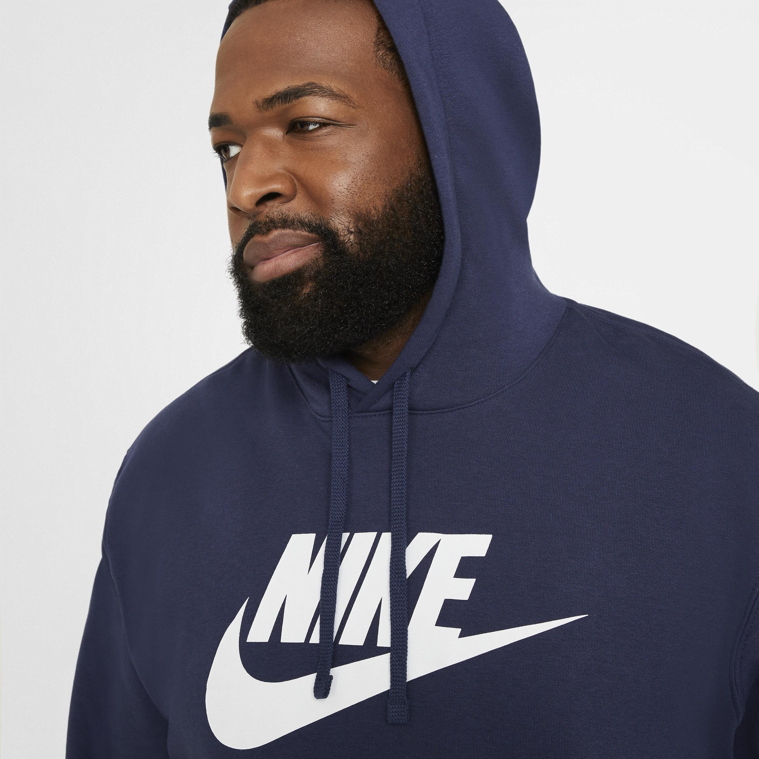 Men's Nike Sportswear Club Fleece Graphic Pullover Hoodie Product Image
