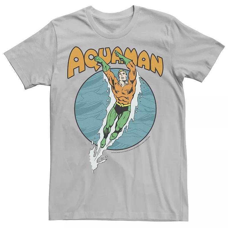 Men's DC Comics Aquaman Swimming Dance Tee,  Product Image