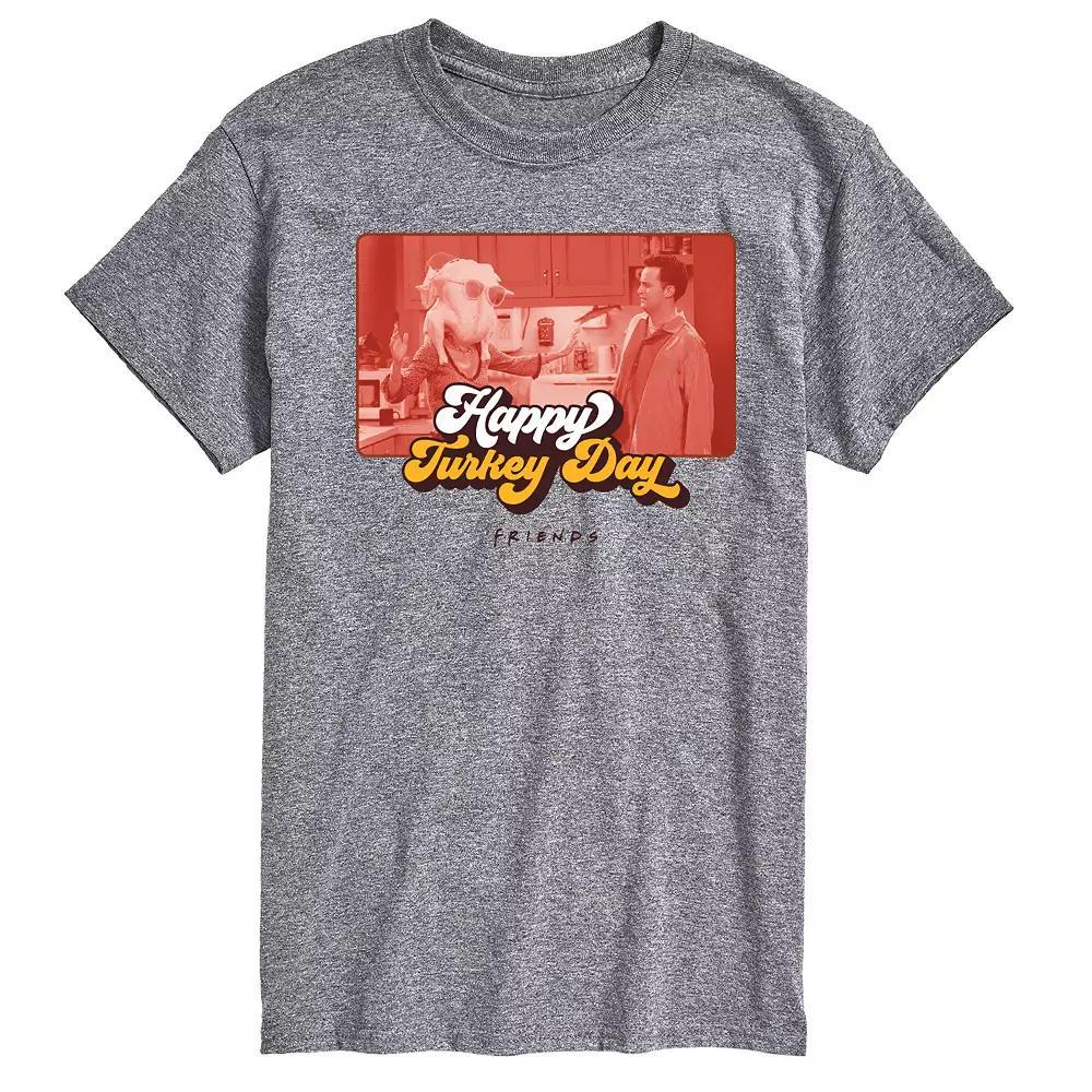 Big & Tall Friends Happy Turkey Day Graphic Tee, Men's,  Product Image