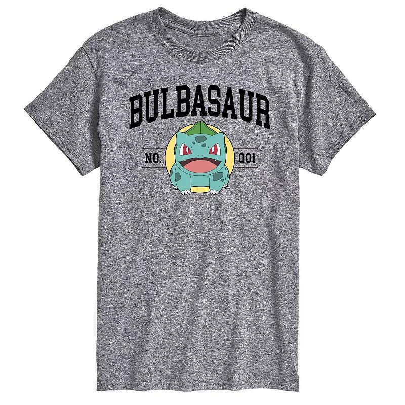 Big & Tall Pokemon Bulbasaur Collegiate Graphic Tee, Men's,  Product Image