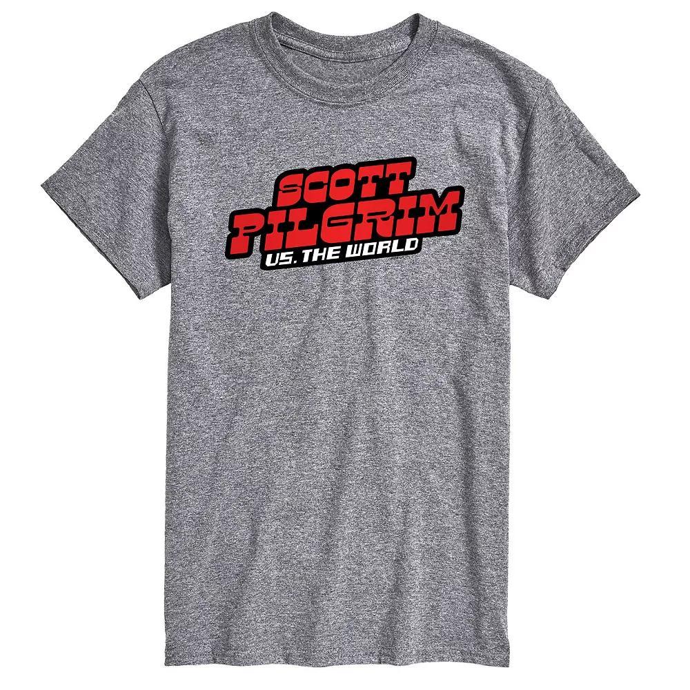 Men's Scott Pilgrim Vs The World Movie Logo Graphic Tee,  Product Image