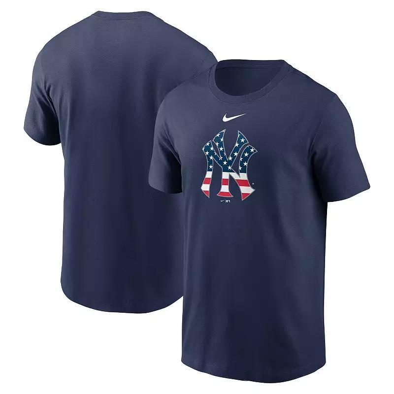 Mens Nike New York Yankees Americana T-Shirt Blue Product Image