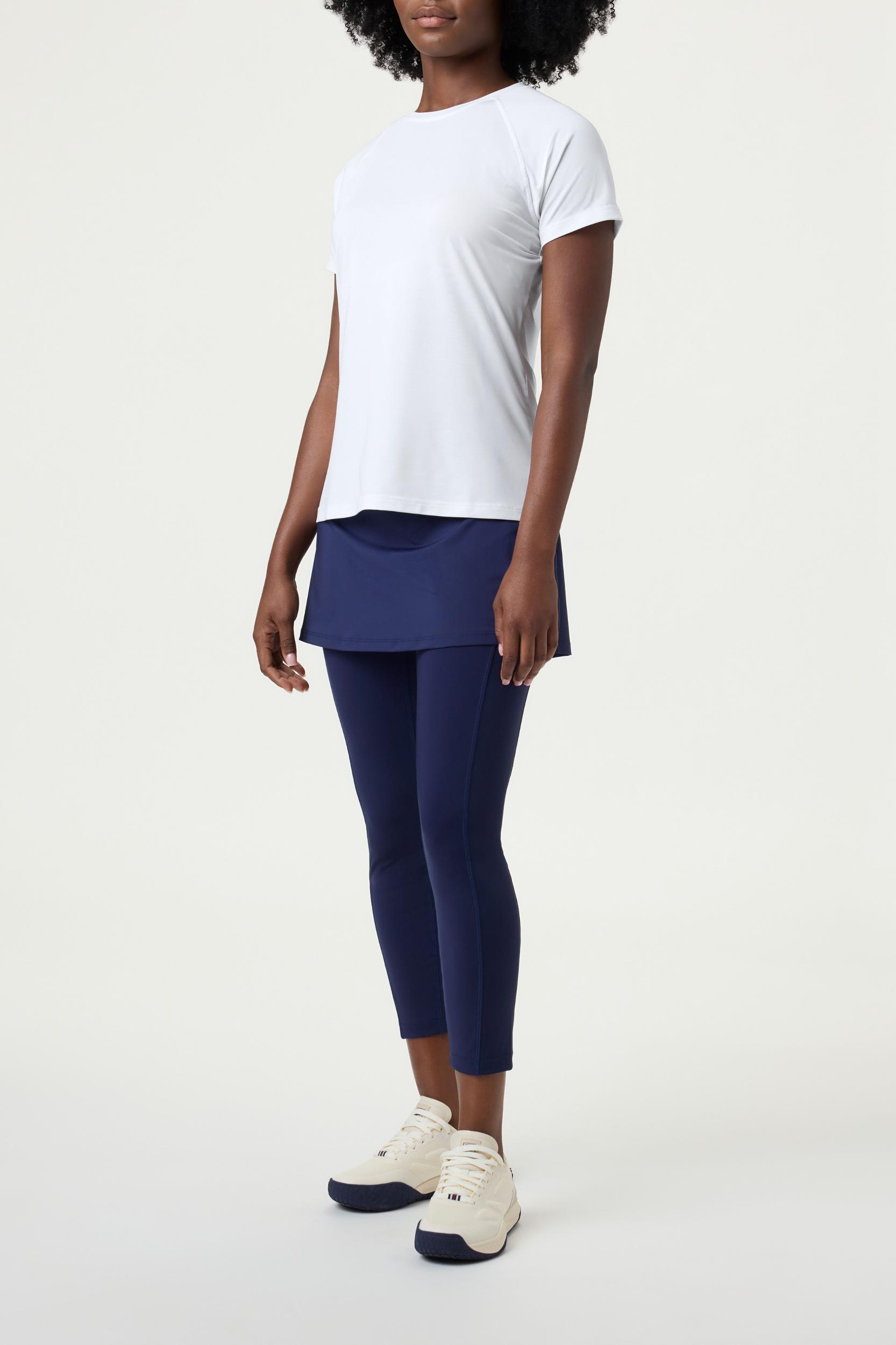 Short Sleeve Mesh Back Top Product Image