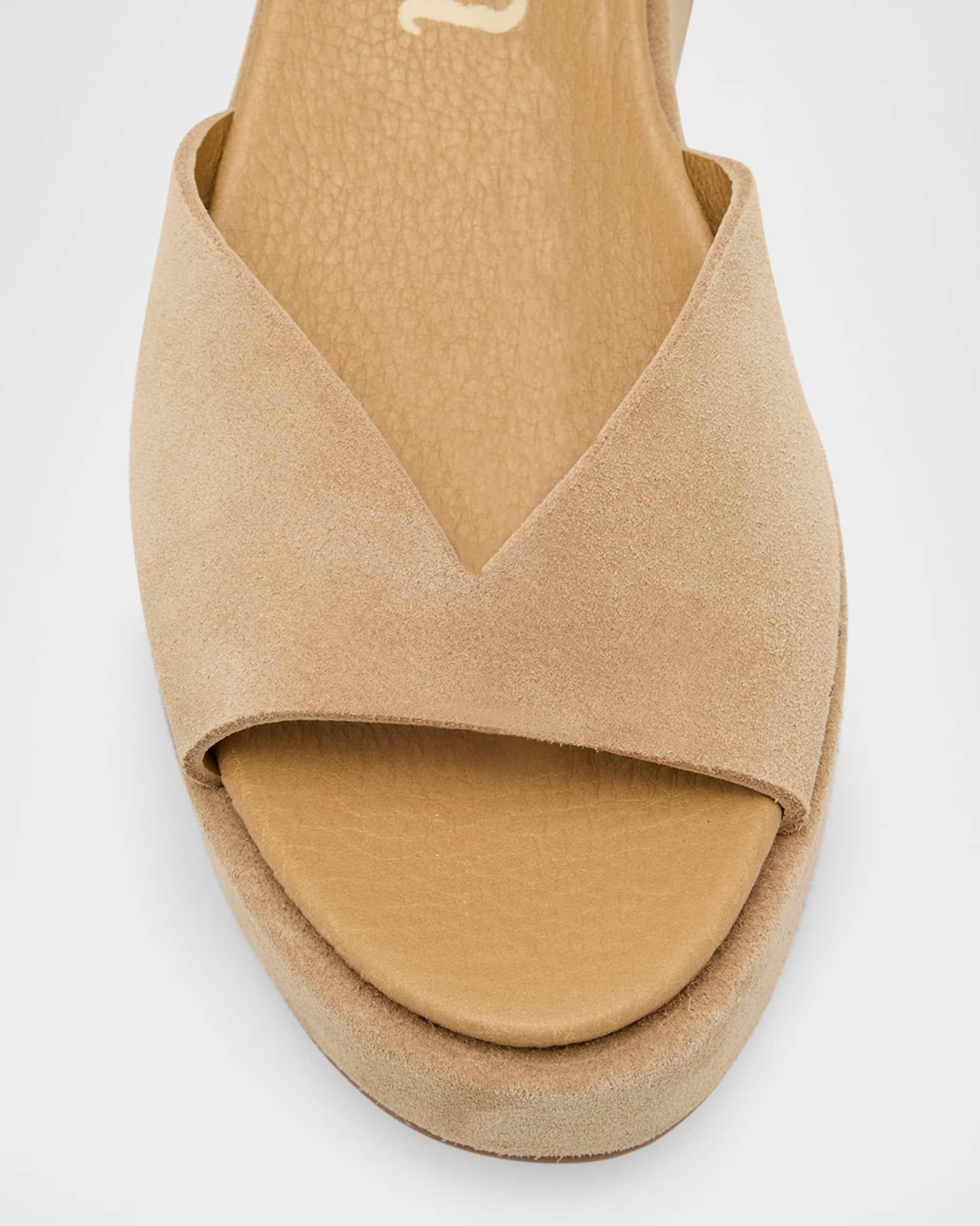 Nereida Suede Flatform Sandals Product Image