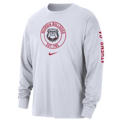 Georgia Max90 Men's Nike College Long-Sleeve T-Shirt Product Image