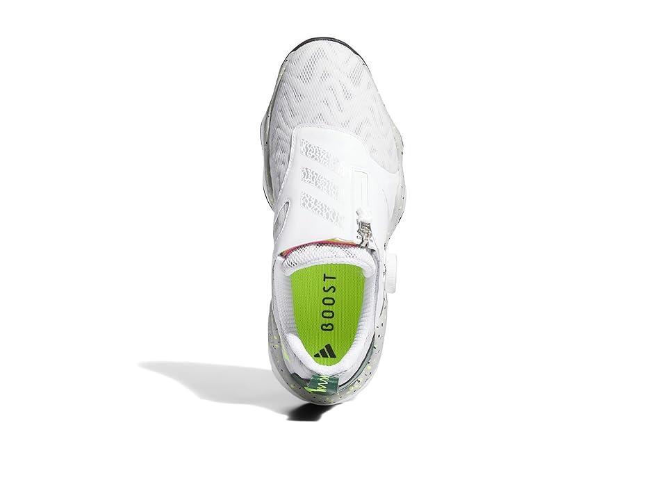 adidas Golf Codechaos BOA 25 Golf Shoes (Footwear White/Silver Metallic/Collegiate Green) Women's Golf Shoes Product Image