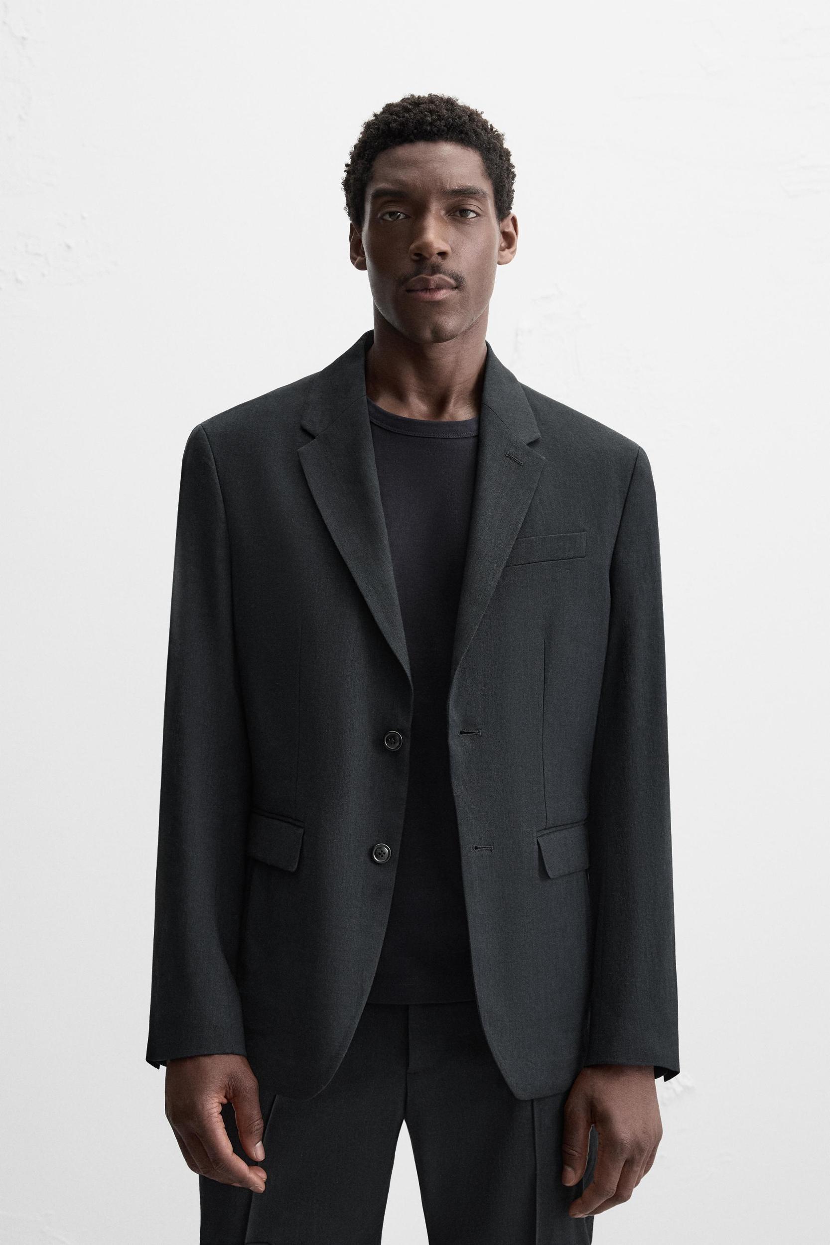 HEMP-WOOL SUIT BLAZER Product Image