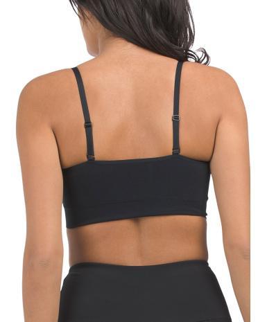 Multiway Halter Crop Bra With Changeable Straps for Women | Spandex/Nylon/Tencel Product Image