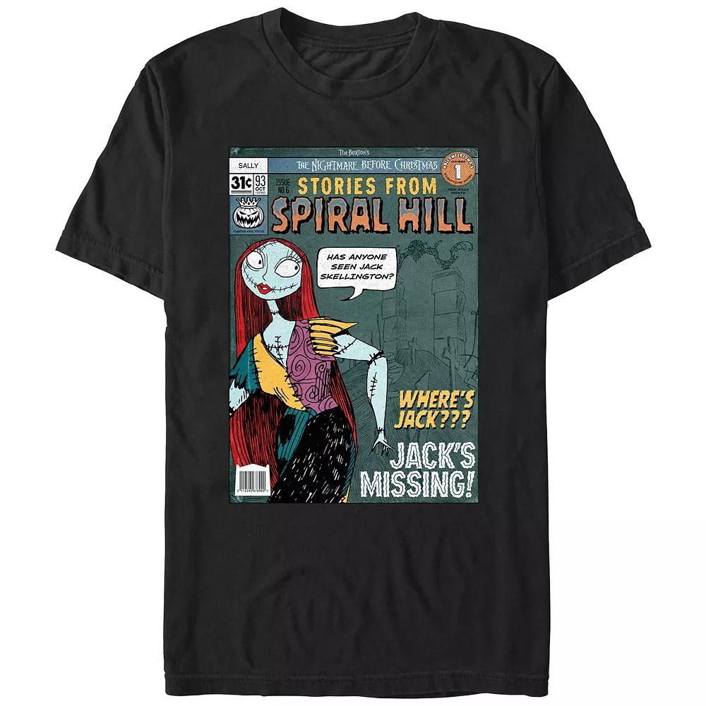 Disney's The Nightmare Before Christmas Stories From Spiral Hill Juniors' Boyfriend Graphic Tee, Women's,  Product Image