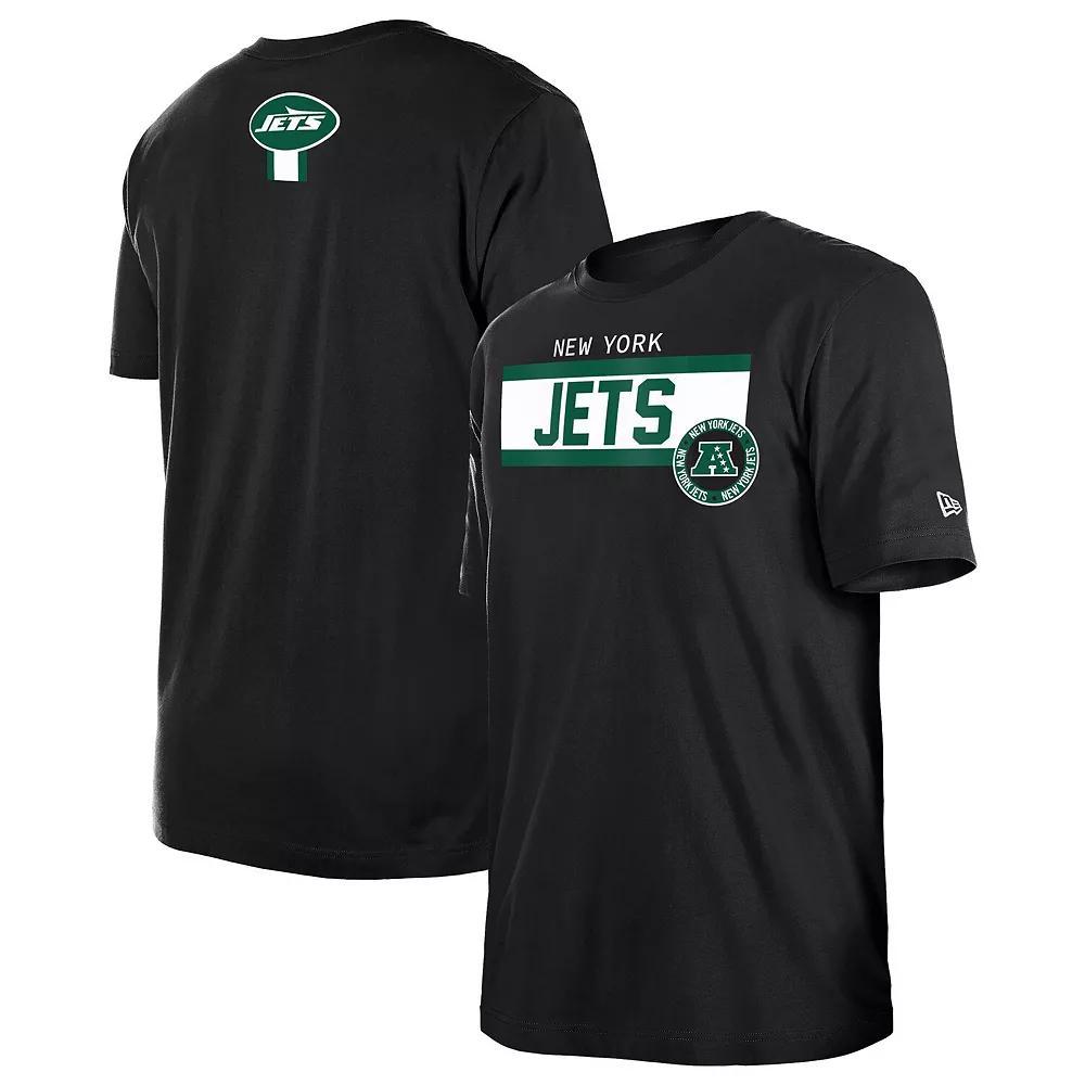 Men's New Era Black New York Jets 3rd Down Domestic T-Shirt,  Product Image