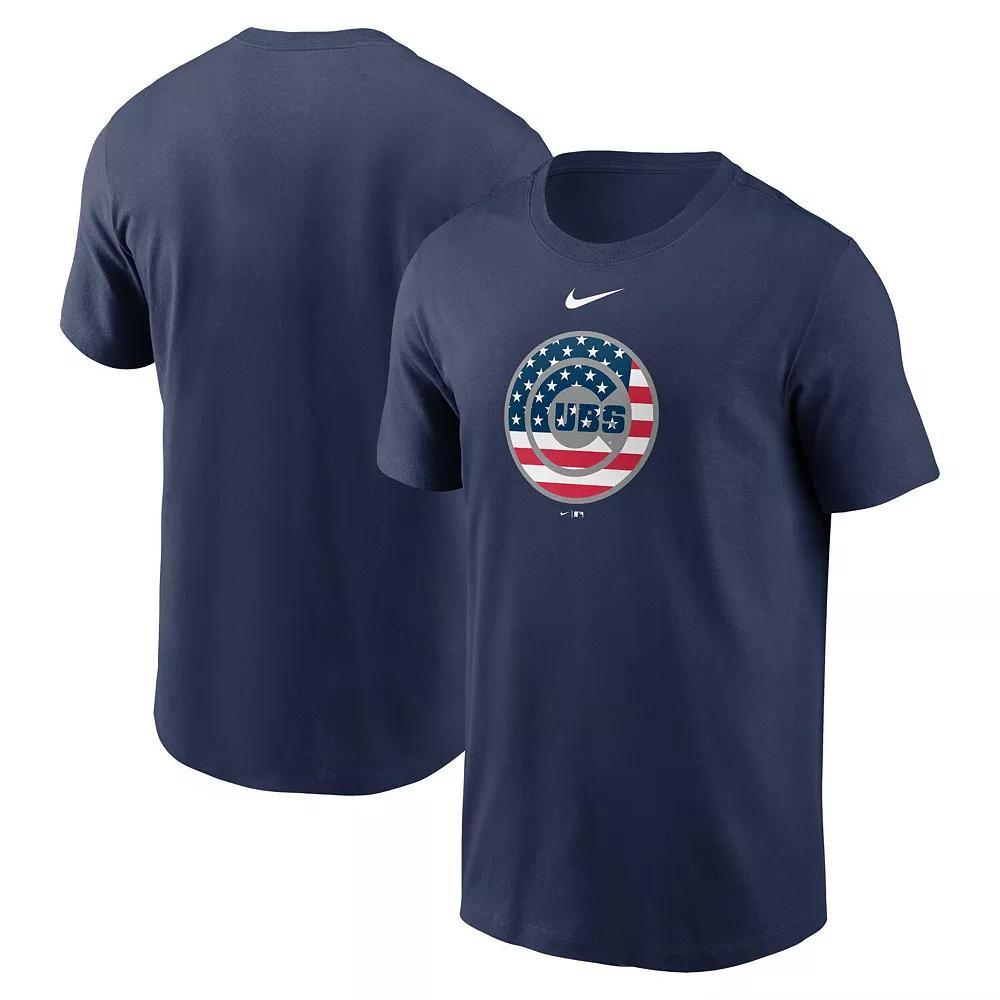 Men's Nike Navy Miami Marlins Americana T-Shirt,  Product Image