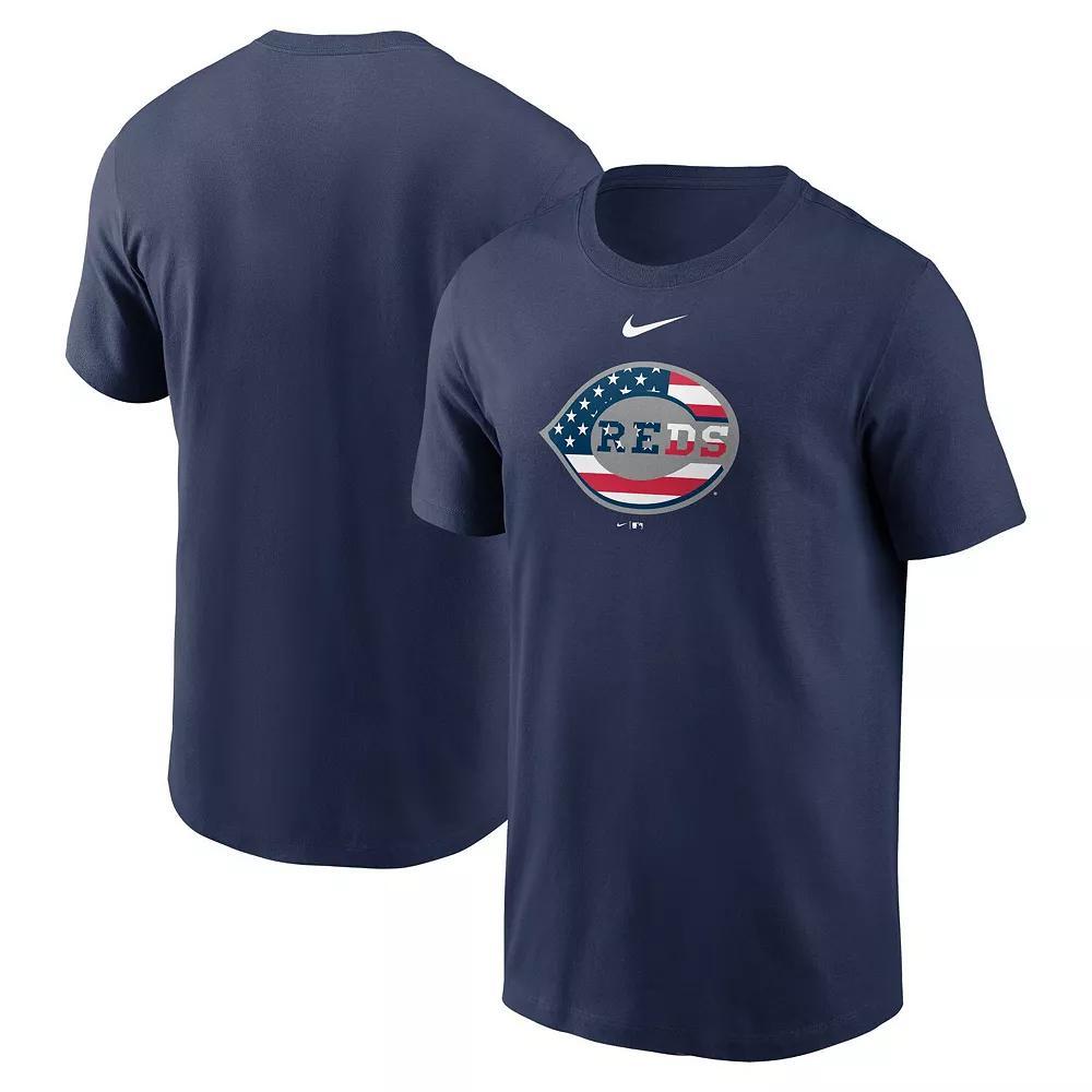 Men's Nike Navy Cincinnati Reds Americana T-Shirt,  Product Image