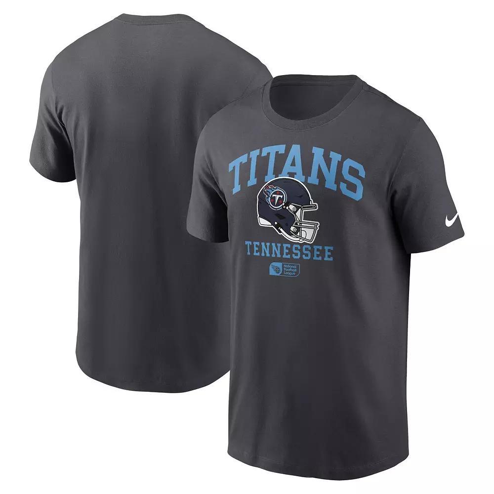 Men's Nike Anthracite Carolina Panthers Helmet Essential T-Shirt, Size: 4XL, Grey Product Image